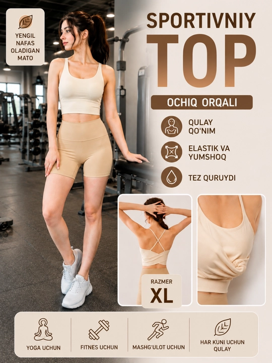 Женская одежда, топ женский, спортивный топ, топ для фитнеса