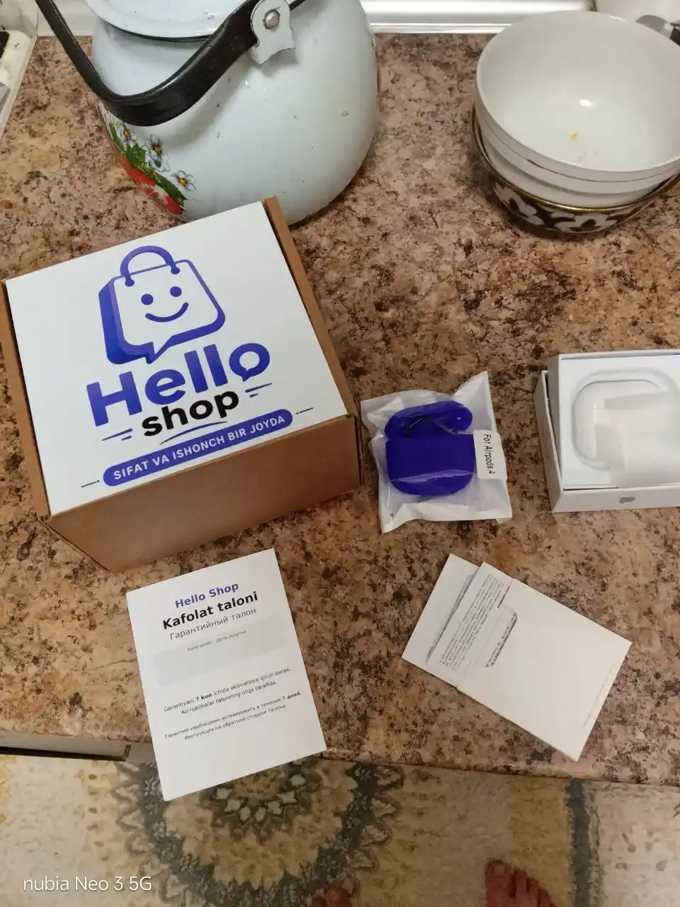 Simsiz quloqchinlar Pods 3,IPhone va Android uchun,Bluetooth quloqchinlari,Hello shop