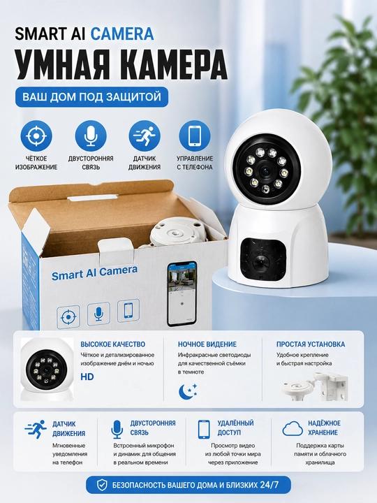 Камера видеонаблюдения для дома