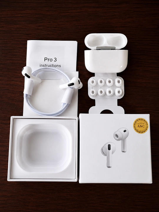 Simsiz quloqchinlar A.pods pro3 ANC,sensorli va bluetooth naushnik iPhone va Android uchun