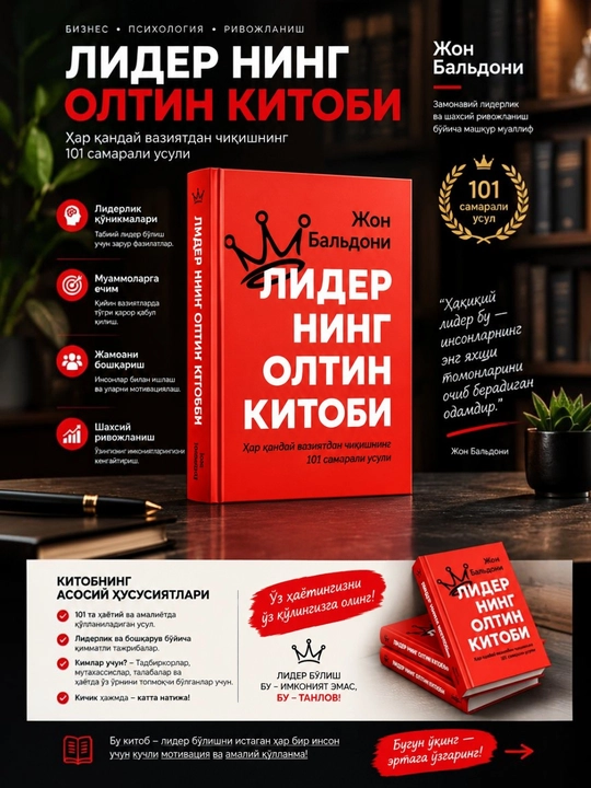 Liderning Oltin Kitobi — Jon Baldoni - 