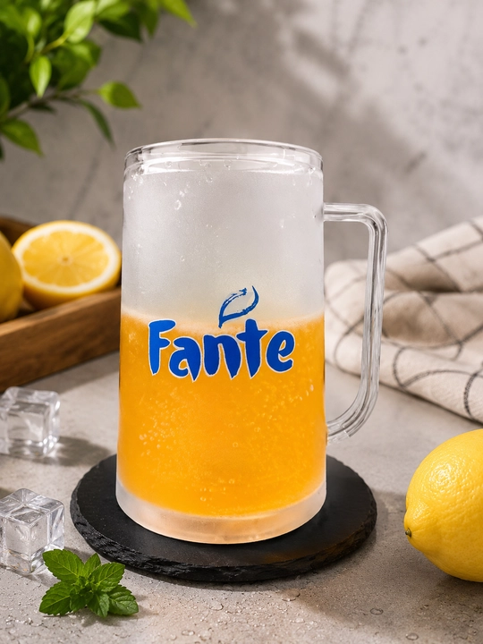 Стеклянная кружка, удобный стакан для напитков, с дизайном Fante и Coca Cola - 
