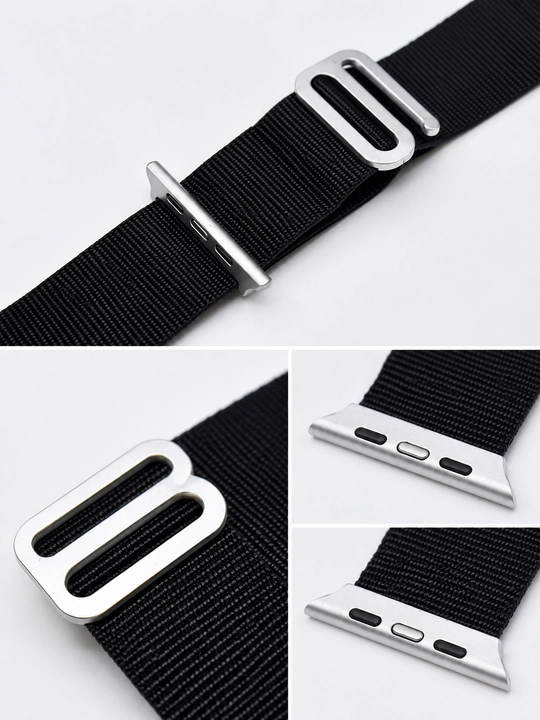 Нейлоновый ремешок для Apple Watch 42 44 45 49 мм, Series 3–11, SE и Ultra