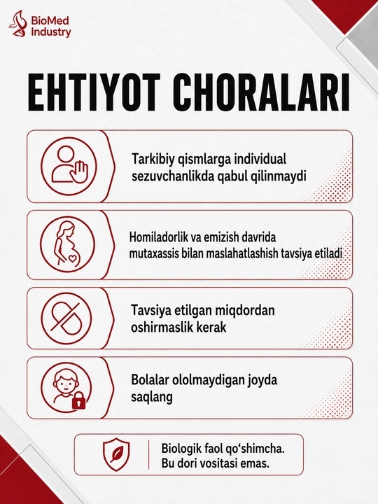 Anevil — Tabiiy tinchlantiruvchi vosita. Stress va uyqusizlik uchun, 30 tabletka