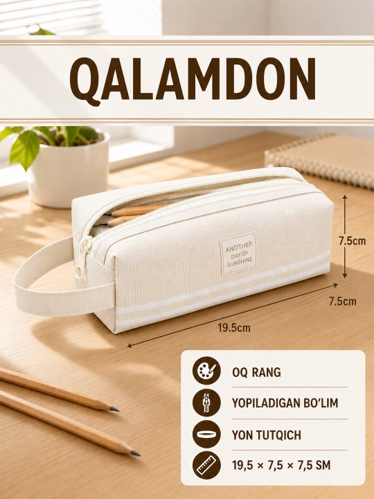 Penal, Maktab uchun qalamdon, o'g'il va qiz bolalar uchun qalamdon - 