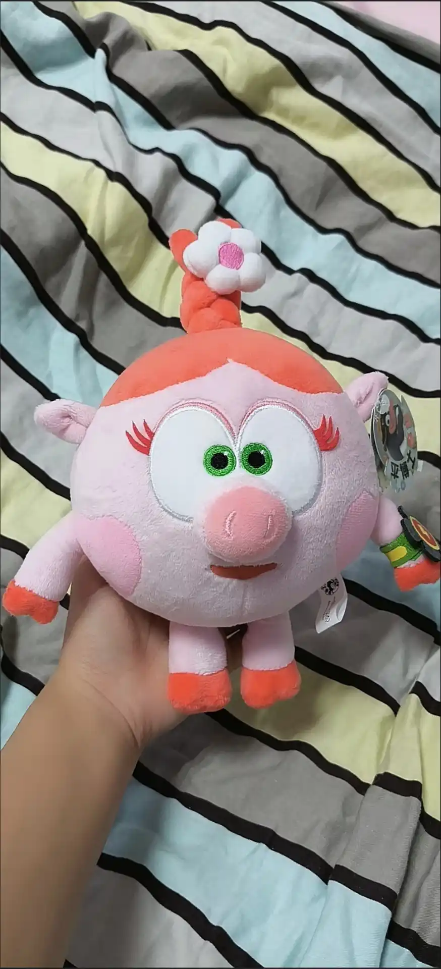 Мягкие игрушки для детей, собачка, медвежонок, котенок, мягкие игрушки, смешарики 20 см