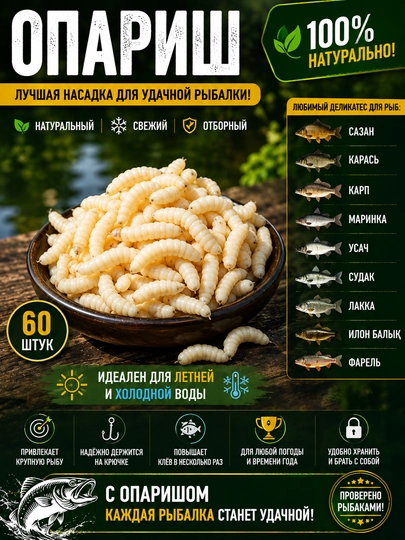 Силиконивый Опариш 60 штук - 