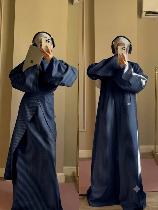Платье двойка Полоска платье и баска  oversize стандарт 44–52. хлопок  для осеннего сезона