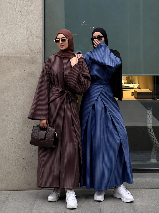 Платье двойка Полоска платье и баска  oversize стандарт 44–52. хлопок  для осеннего сезона