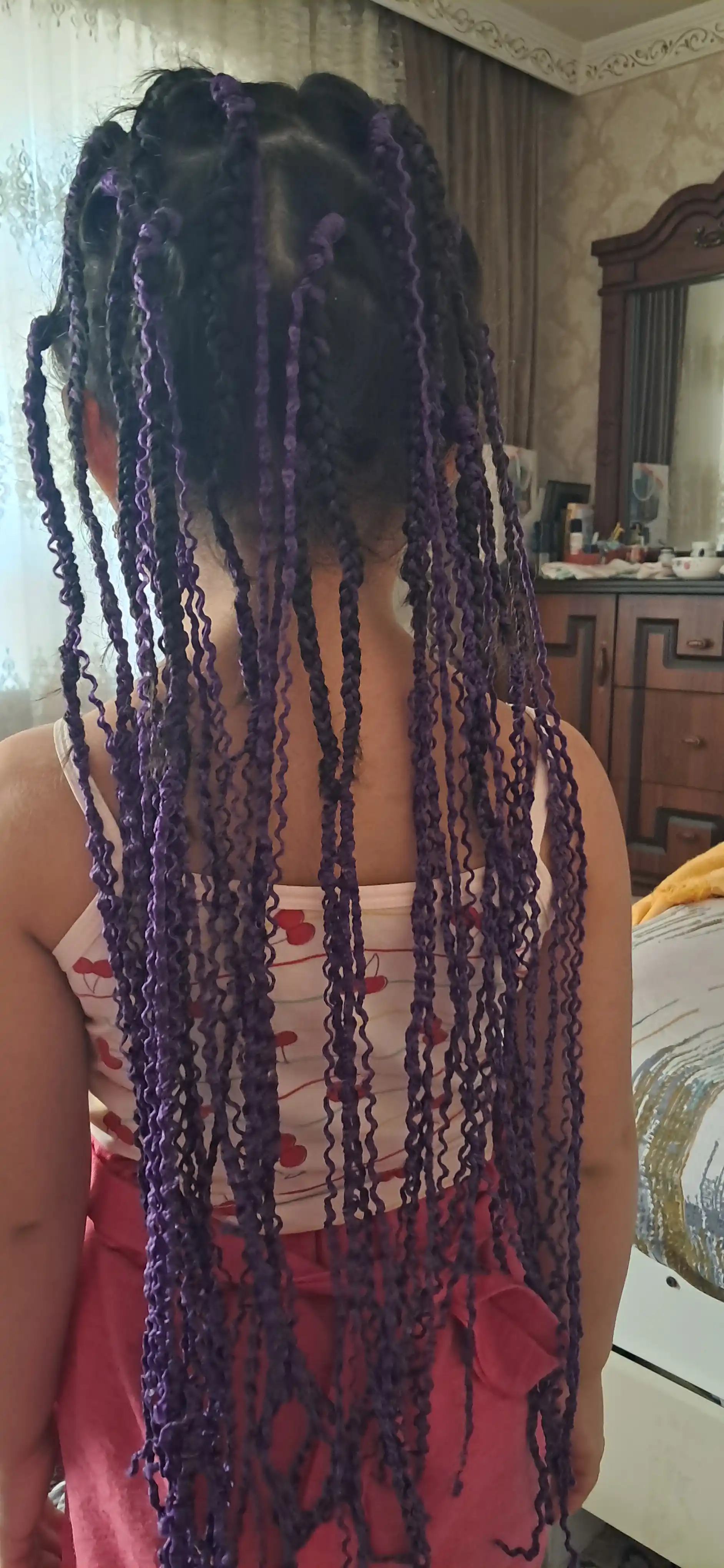 Искусственные волосы для плетения Braid, макаронные локоны, 100 г, разные цвета