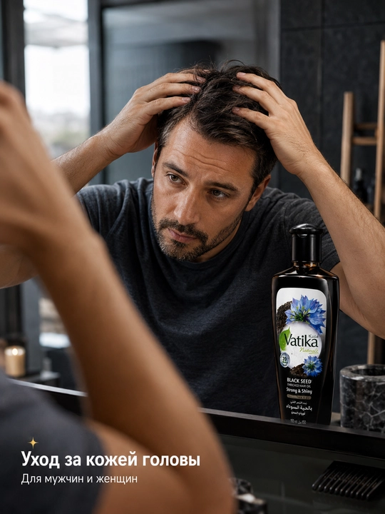 Масло для волос Vatika Naturals Black Seed с черным тмином, 150 мл
