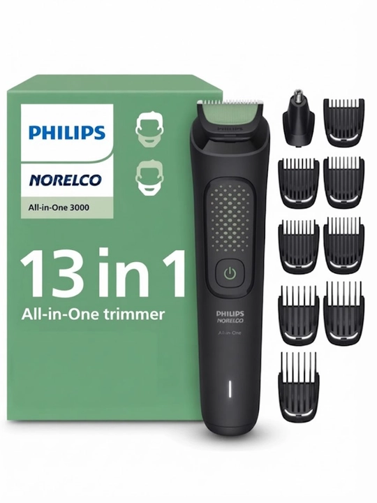 Nomi: Philips MG3919/50 Multigroom Series 3000, 13 tasi 1 da ko‘p funksiyali trimmer