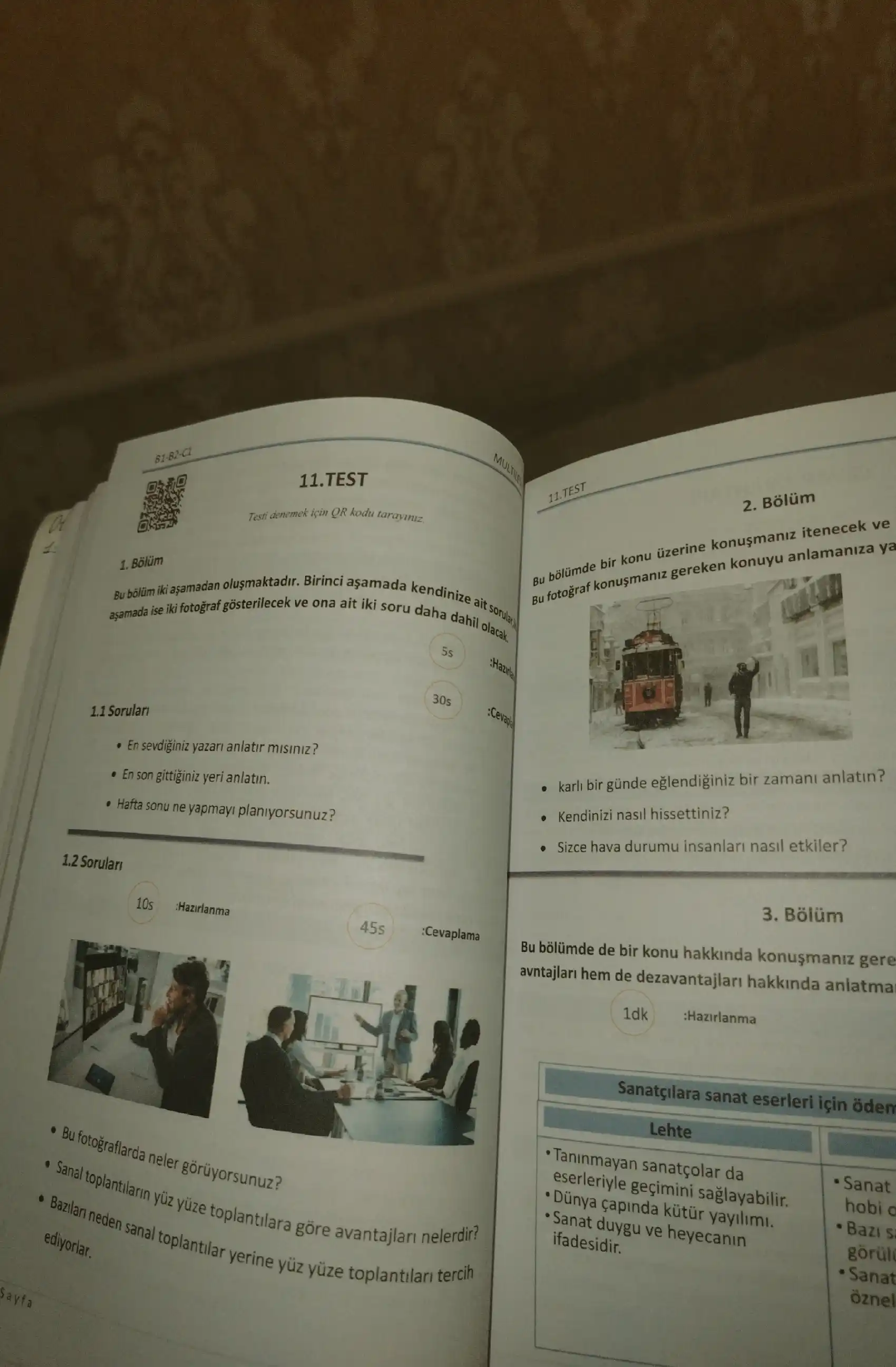 Multilevel. turk tilidan sertifikatga tayyorgarlik darajasi B1, B2, C1