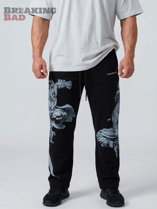 Erkaklar uchun YoungLA sport shimlari, streetwear uslubi, mashg‘ulotlar  kiyish uchun
