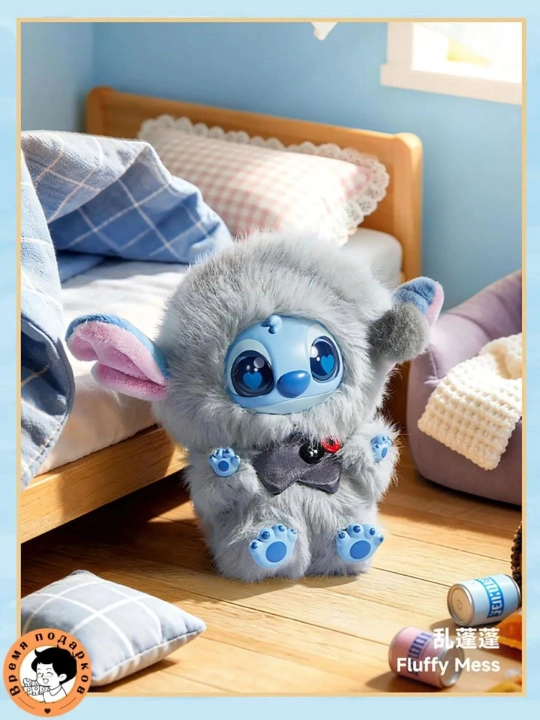 Stitch Stich MINISO Disney kolleksion figurkasi, yumshoq o‘yinchoq Blind Box