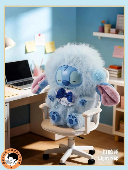 Stitch Stich MINISO Disney kolleksion figurkasi, yumshoq o‘yinchoq Blind Box