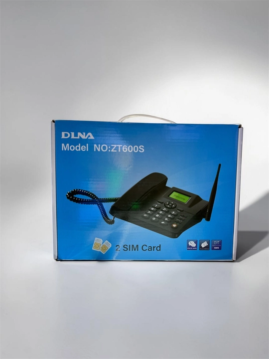 Simsiz telefon DLNA ZT600S GSM, ikkita sim-karta bilan
