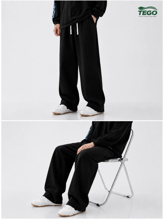 Erkaklar uchun baggy jinsi shimlar, keng oversize