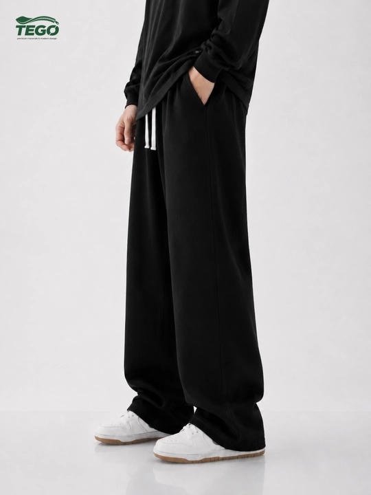 Erkaklar uchun baggy jinsi shimlar, keng oversize