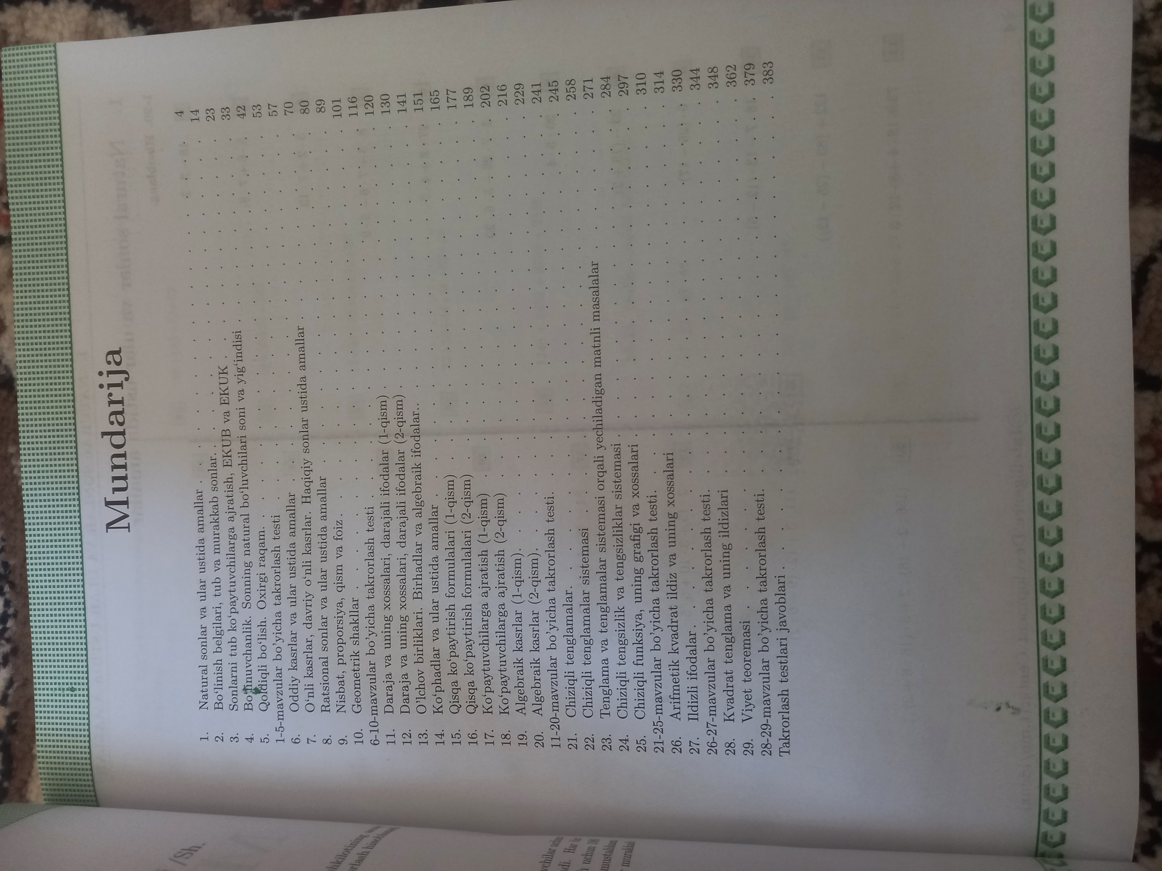 IDC — Matematika 2025, I yoki II qism, abituriyentlar uchun alohida kitoblar