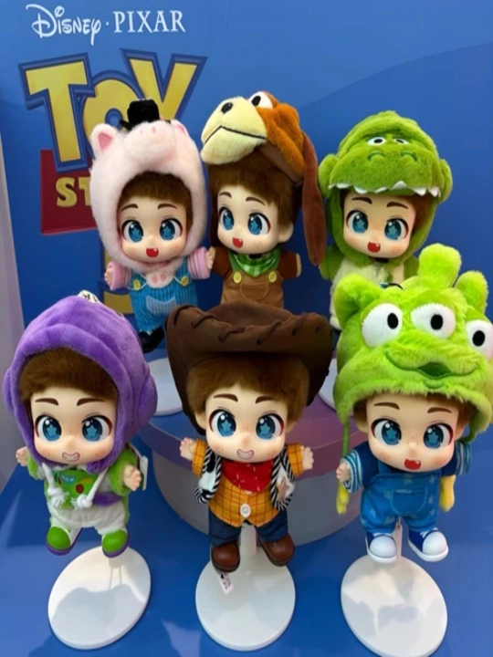 Toy Story MINISO Disney Pixar Childhood Bonds kolleksion figurka-brelok Blind Box