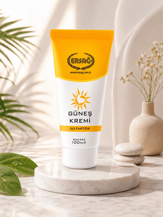 Крем для защиты от солнца Ersag SPF 50+++, натуральный уход