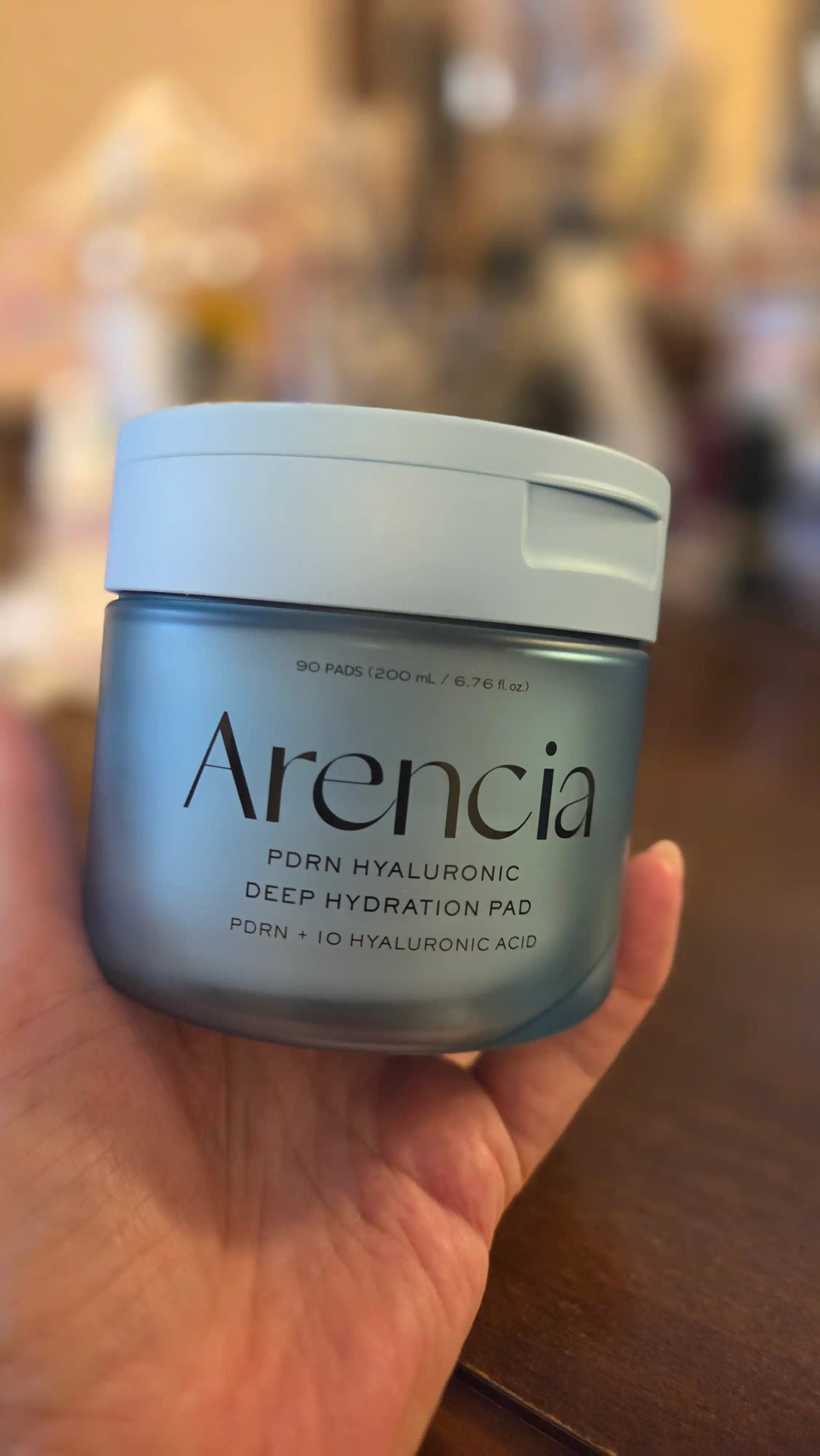 Увлажняющие тонер пэды Arencia PDRN с гиалуроновой кислотой, 90 штук, 200 мл