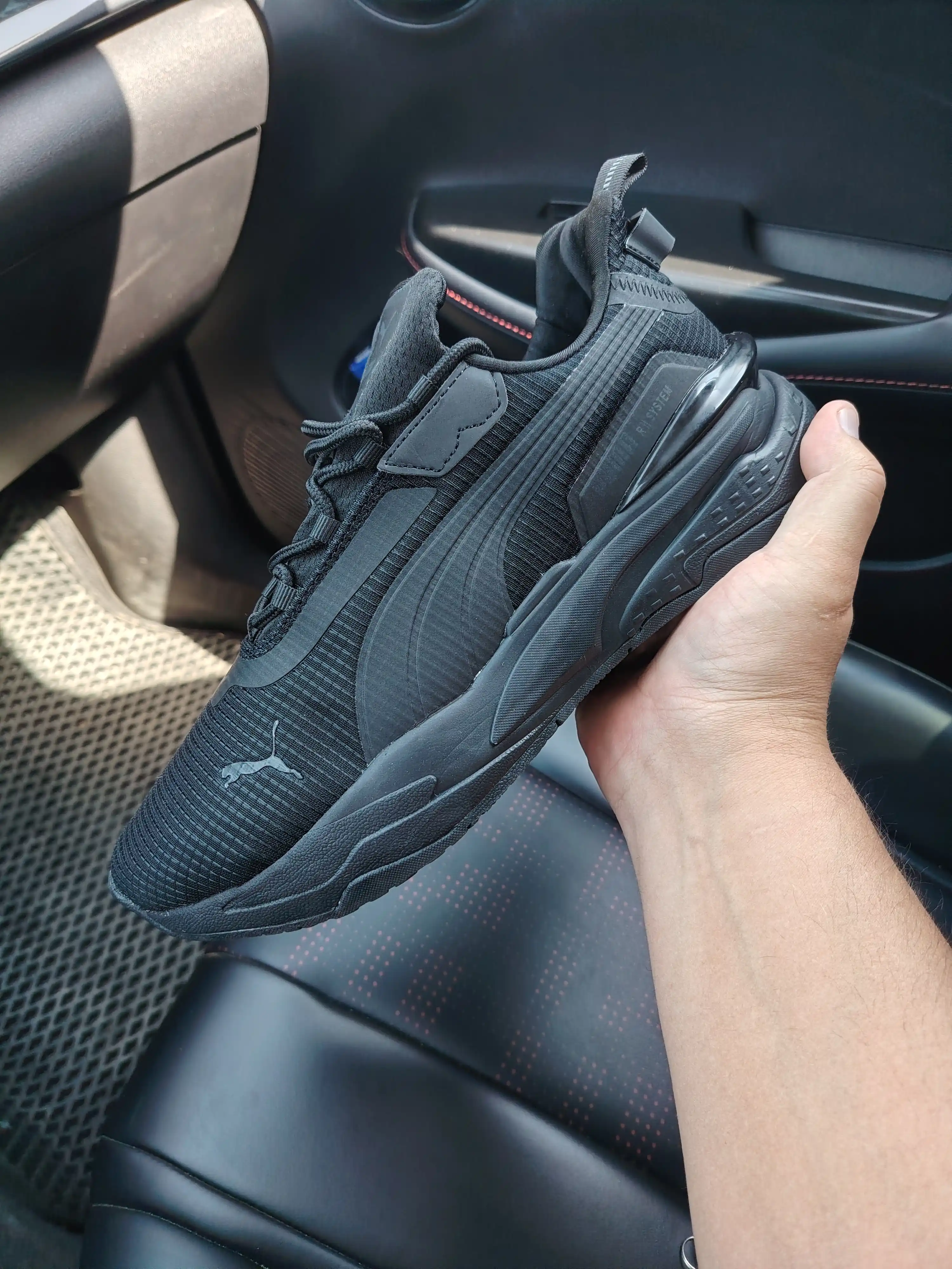 Кроссовки сетчатые спортивные Puma, удобные, повседневные