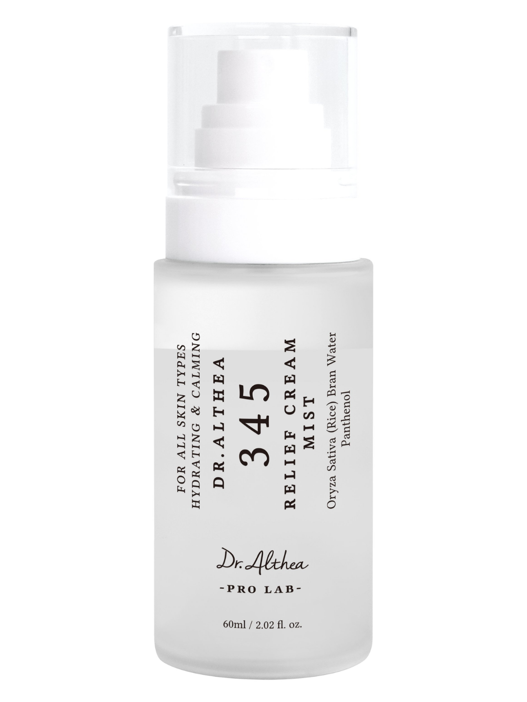 Dr.Althea 345 Relief Cream Mist tinchlantiruvchi yuz kremi, 60 ml