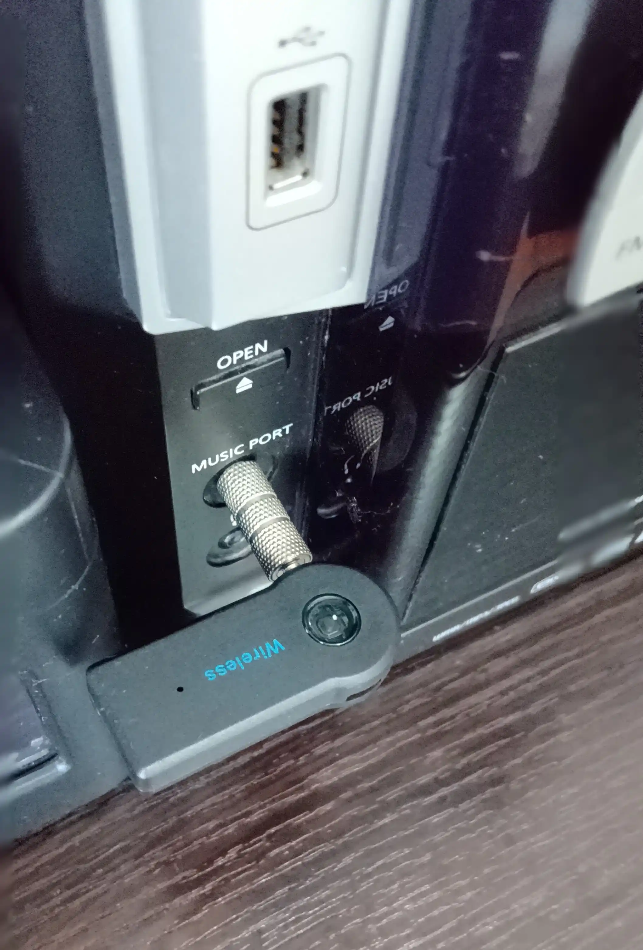 Bluetooth aux audio adapteri, 3.5 mm