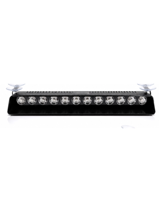 12 LED Avtomobil Miltillovchi Chiroq, Qizil va Ko‘k Signal Mayoqchasi 12V