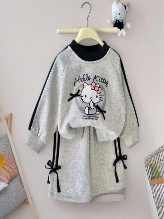 Детский костюм Hello Kitty из двух частей спортивная одежда, Veo Polo - 