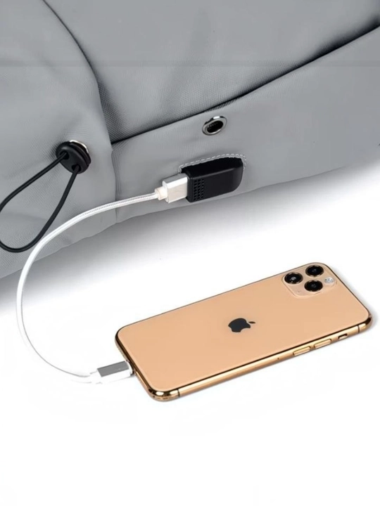 Универсальный рюкзак, с USB-портом, водонепроницаемый, с отделением для ноутбука