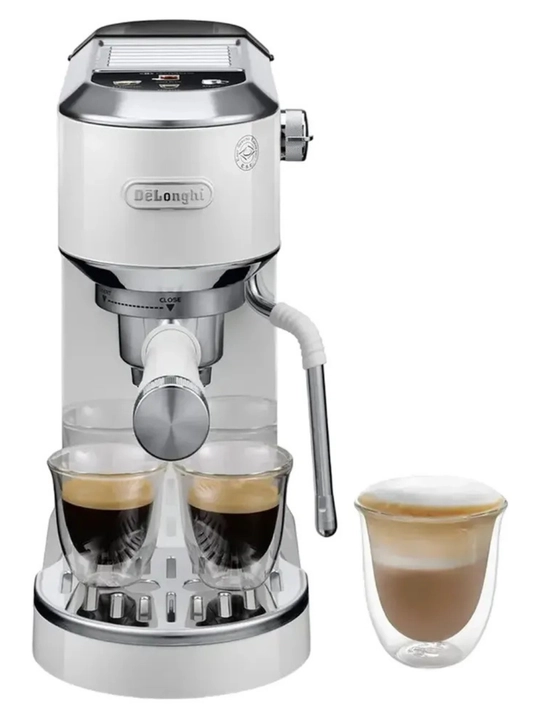 Рожковая кофеварка De’Longhi EC890WH Dedica Duo