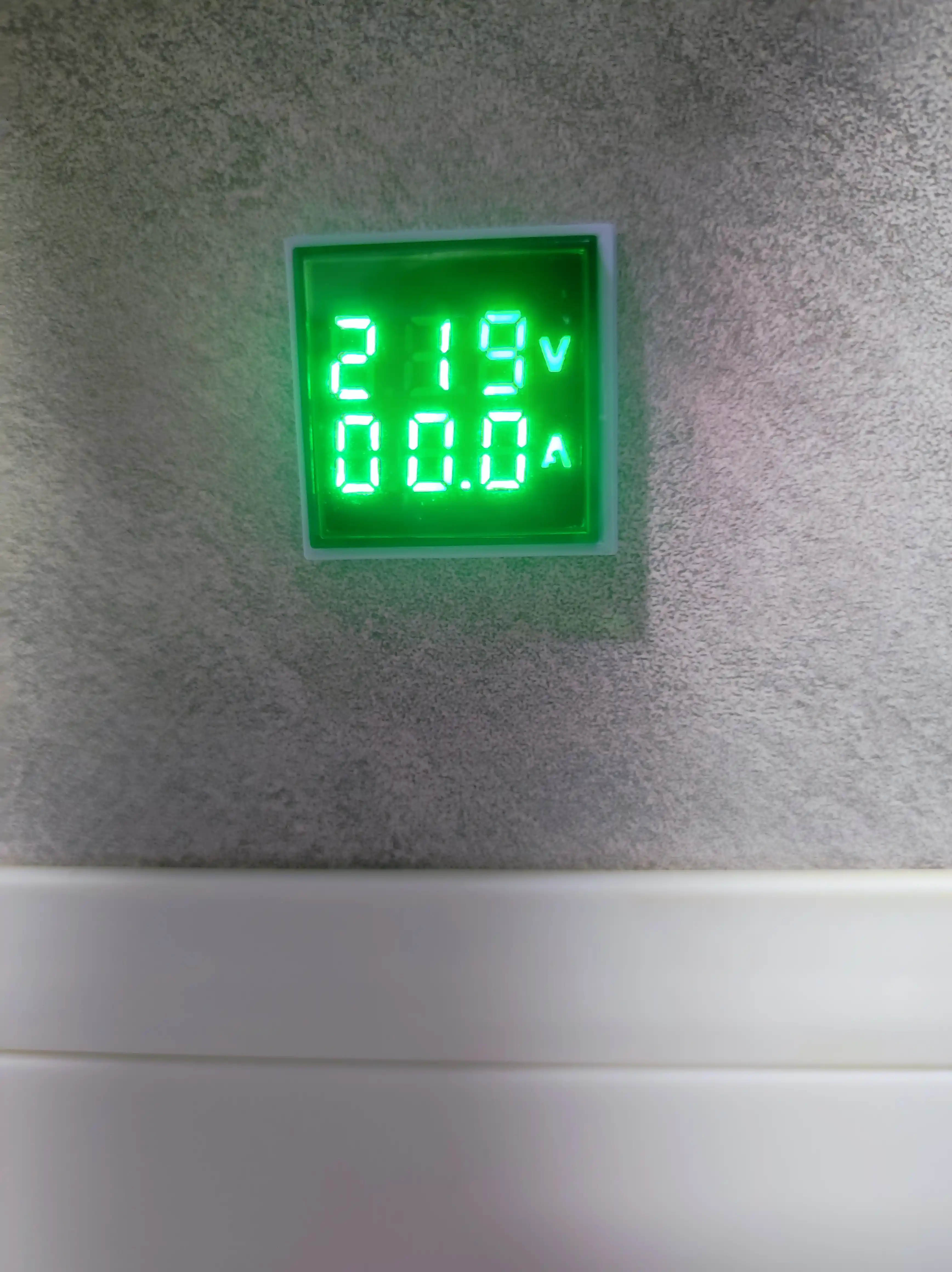 Raqamli voltmetr, AC ampermetr 20-500V, 0-100A, yashil