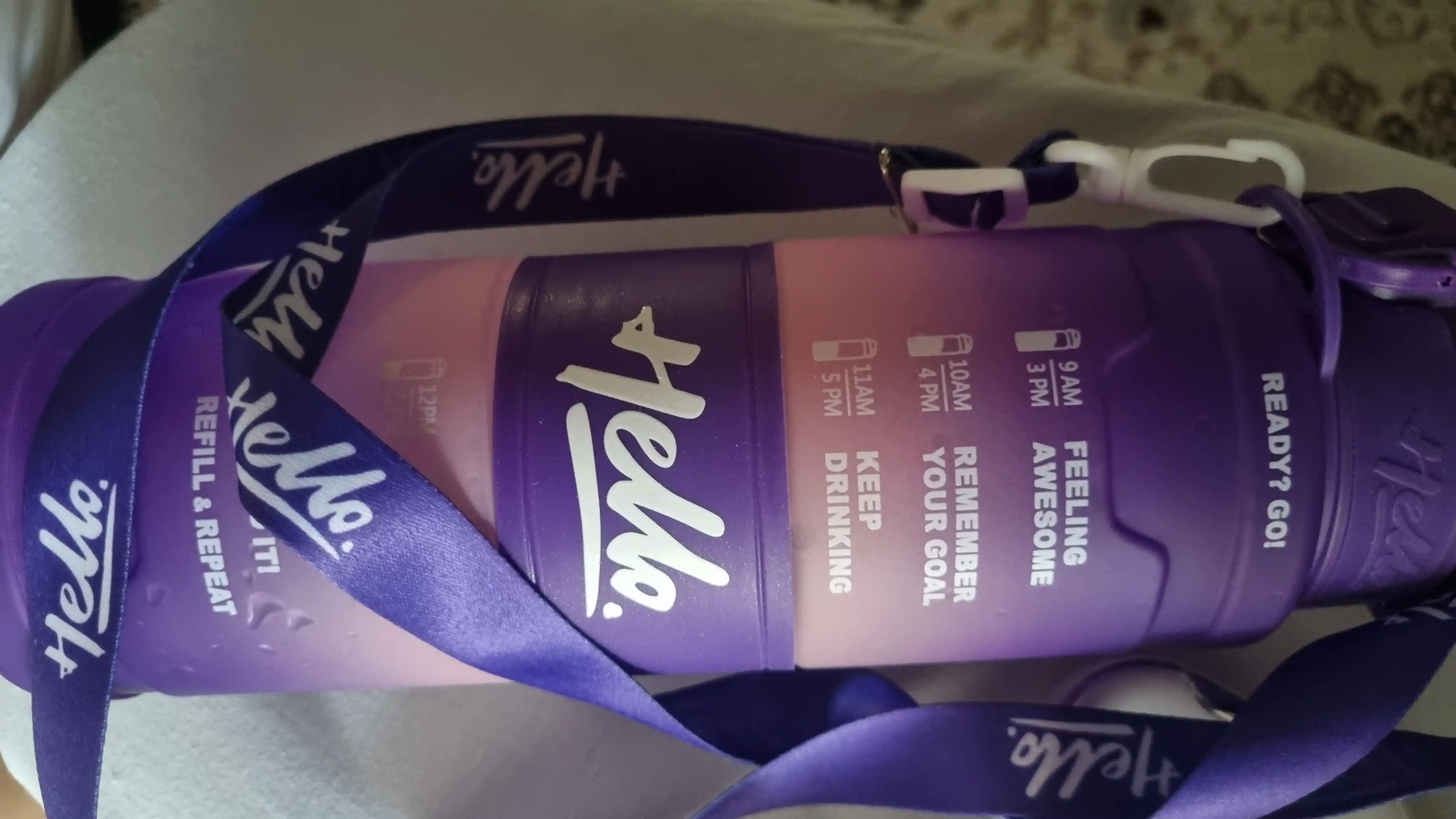 Suv idish, sheyker butilkalar, fitnes va kunlik sport uchun suv idish, 1000 ml matli