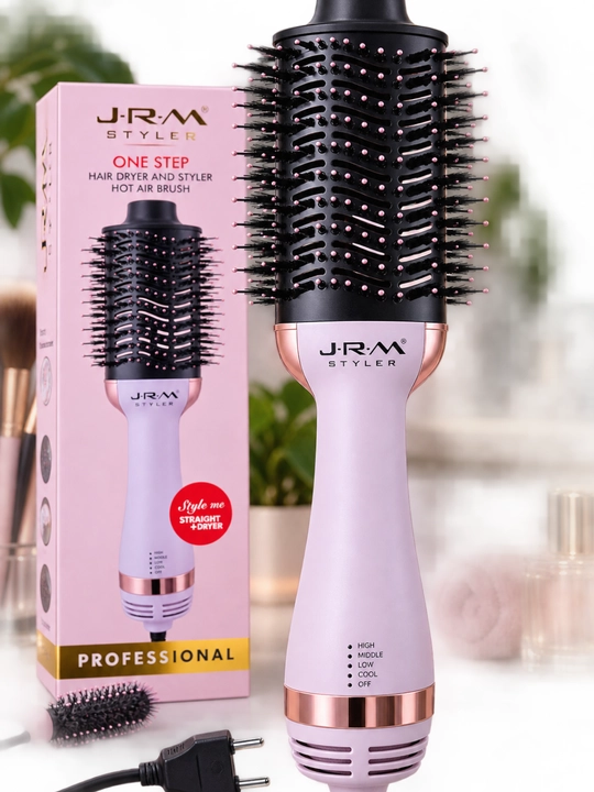 Soch quritish uchun taroq-fen, tez soch turmaklash uchun JRM BRUSH, 3 tasi 1 - 