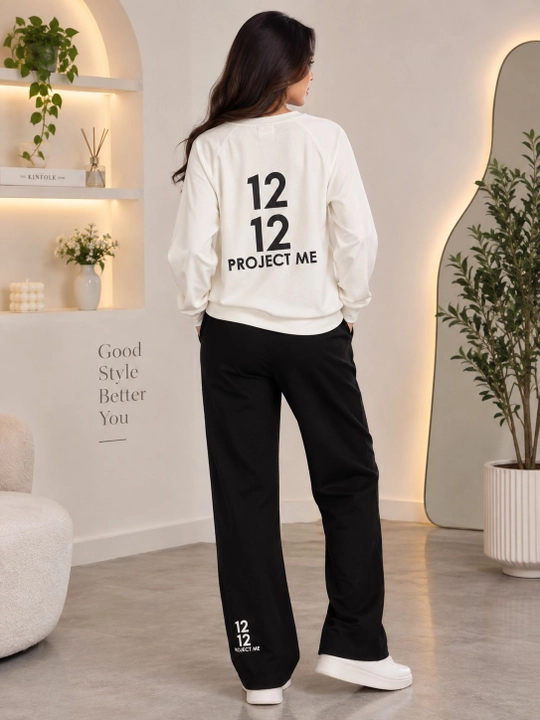 Ayollar uchun 2qismli sport kostyumi fudbolka va shim