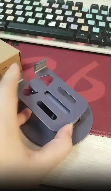 Подставка для телефона и планшета металлическая, поворотная 360°, складной держатель