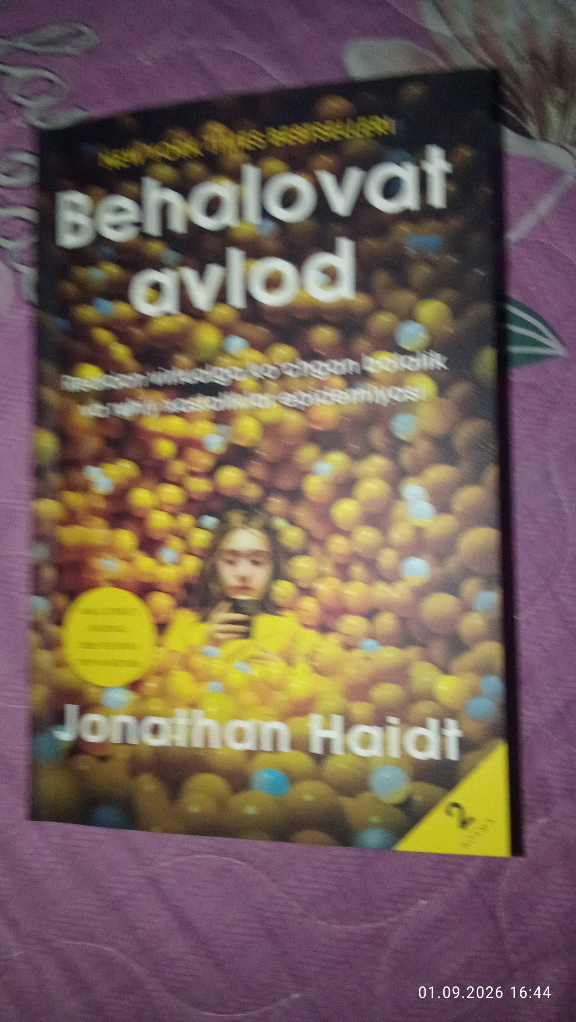 Behalovat avlod — Jonathan Haidt