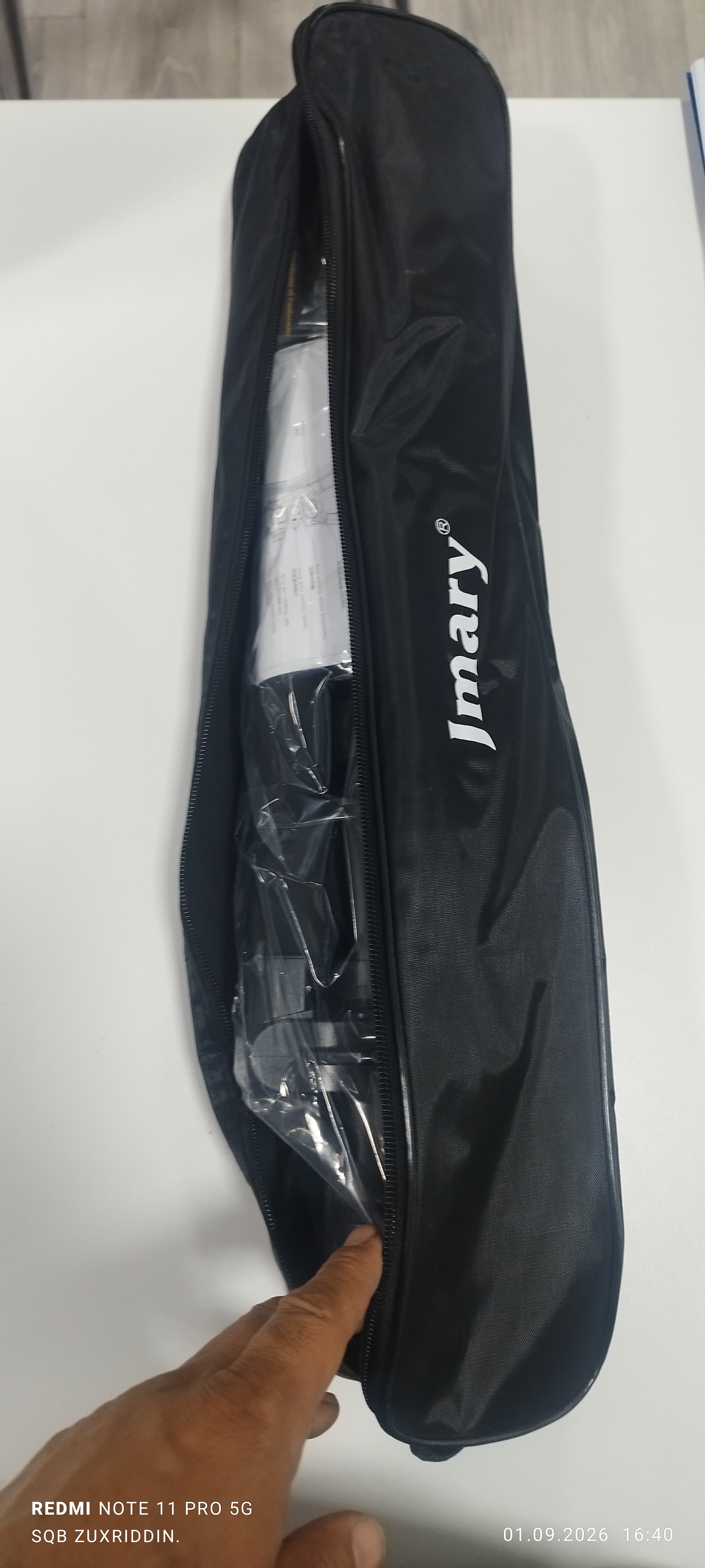 Jmary KP-2274 kamera va telefon uchun tripod, 167 sm, 3 kg, 3D boshli shtativ