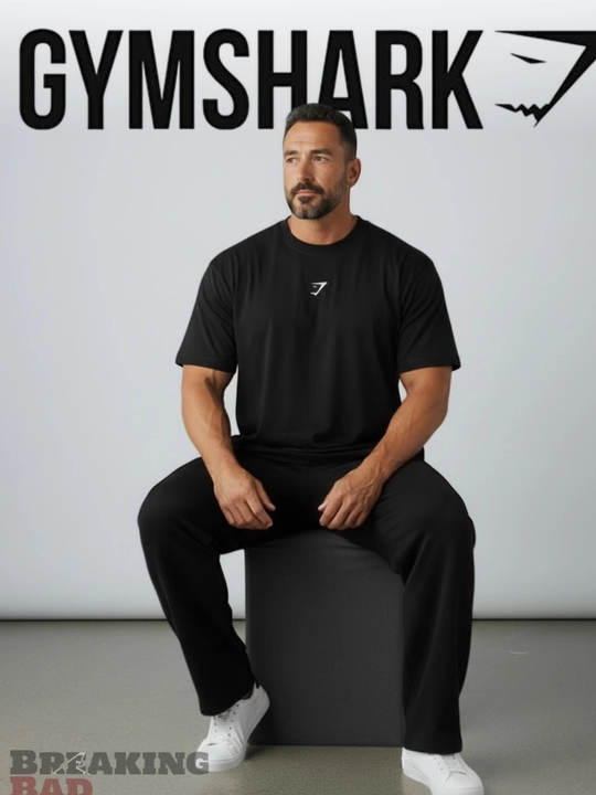 Мужская футболка Gymshark Fitness с принтом
