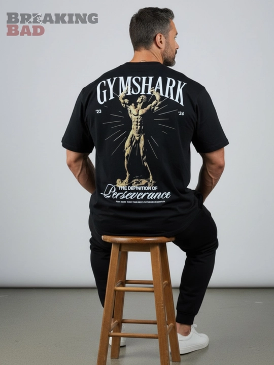 Мужская футболка Gymshark Fitness с принтом