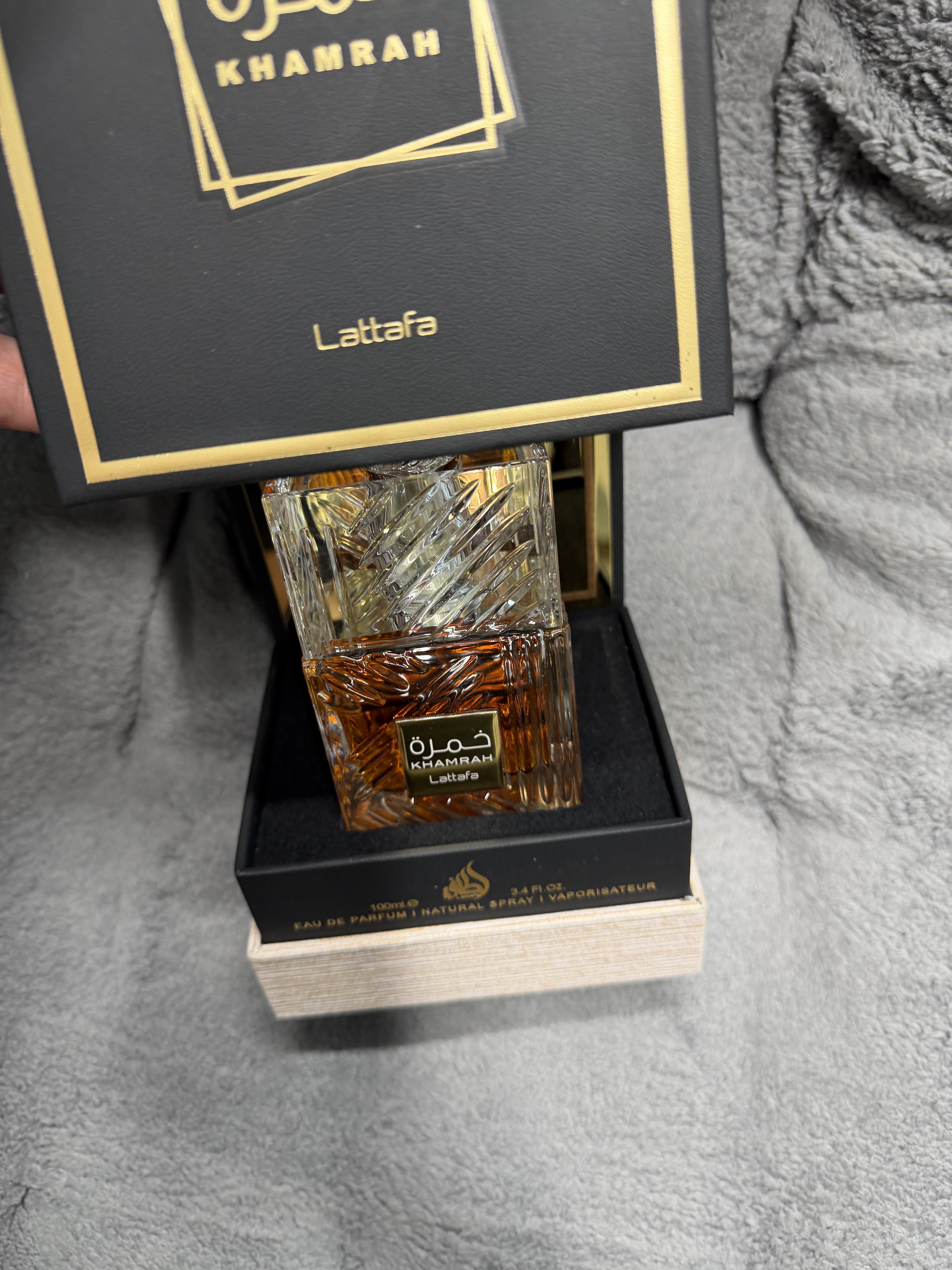 Lattafa Khamrah 100 мл — Унисекс парфюм, арабские духи, Eau de Parfum для женщин и мужчин
