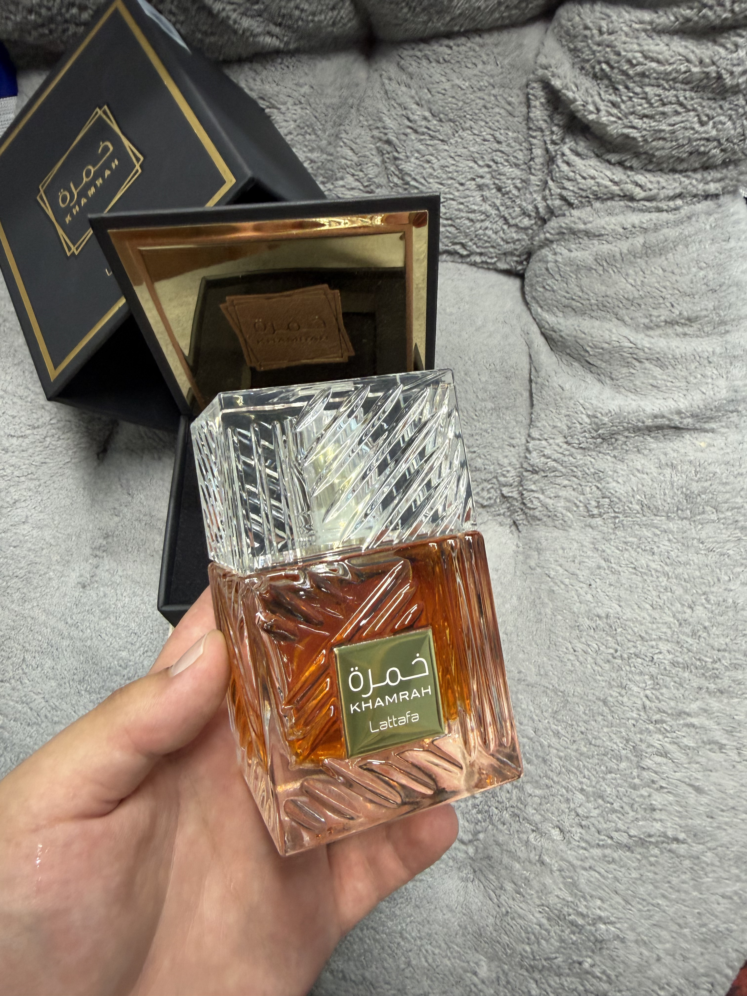 Lattafa Khamrah 100 мл — Унисекс парфюм, арабские духи, Eau de Parfum для женщин и мужчин