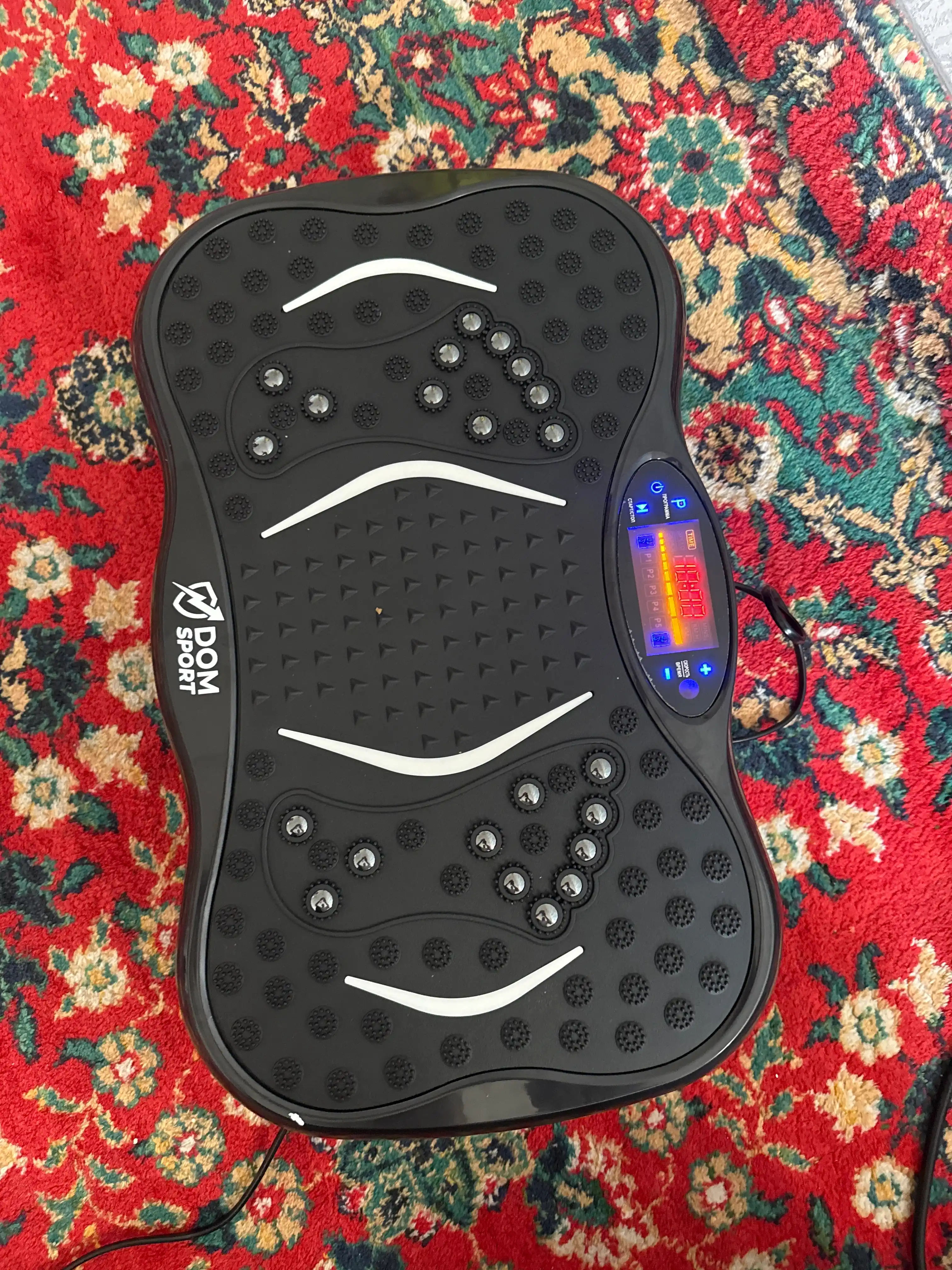 Vibroplatforma FIDGO, ozish va massaj uchun trenajyor, Bluetooth va pult bilan