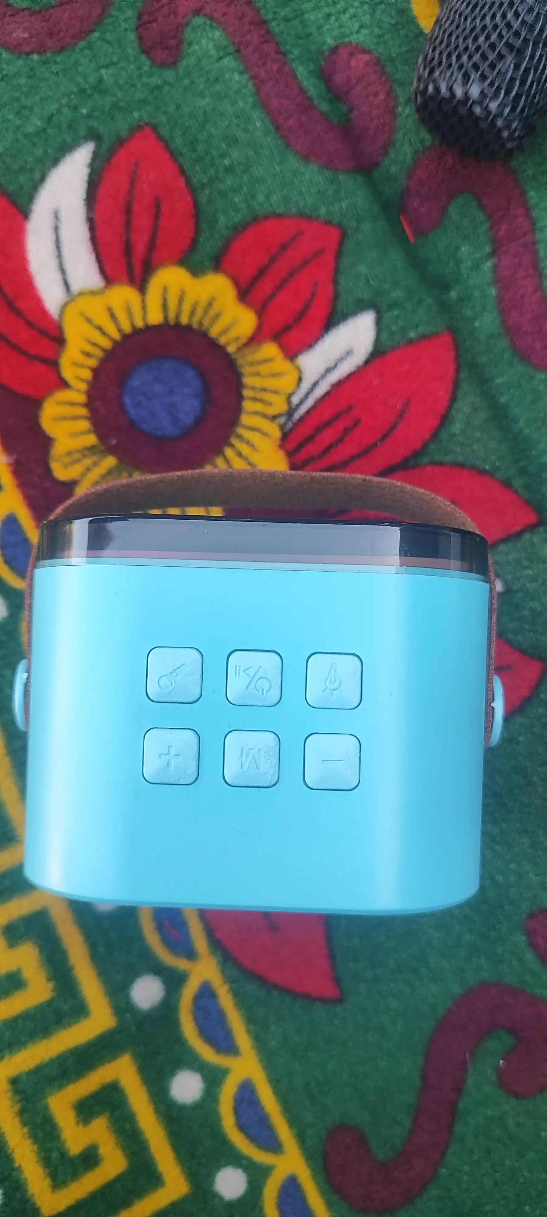 Микрофон караоке, детский, с беспроводным Bluetooth WS 858, колонка с микрофоном