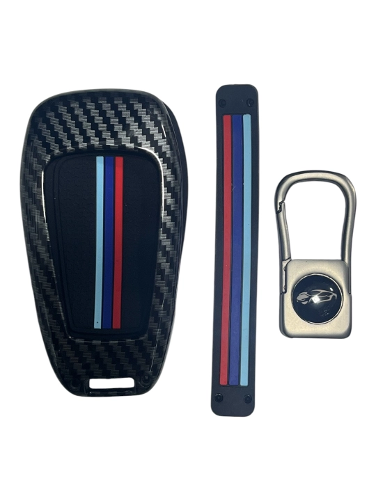 Металлический карбоновый чехол для ключа Malibu 2 / Cobalt / Onix