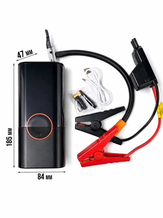 Kop funksiyali avtomobil starteri, Kompressor, Jump Starter