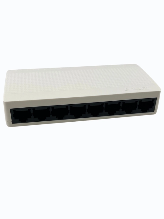 Tenda S108 kommutator, 8 portli Gigabit tarmoq switch 10/100/1000 Mbit/s